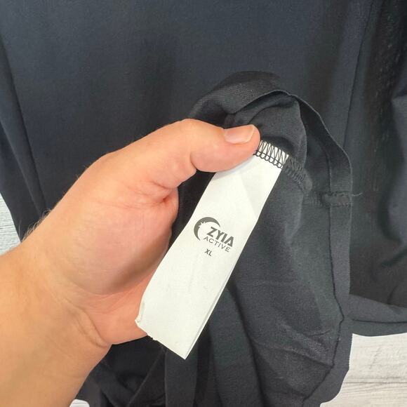 Zyia Active Women's Black Mesh Ivy Classic Clubhouse Golf Tennis Dress Size XL - Picture 5 of 8